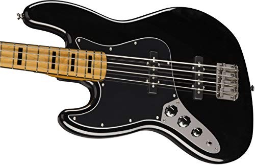 Squier by Fender Classic Vibe '70s Jazz Bass Left-Handed Black From Japan