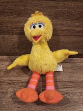 Hasbro 2013 Sesame Street Big Bird Plush 10" Stuffed Animal Yell Plushie