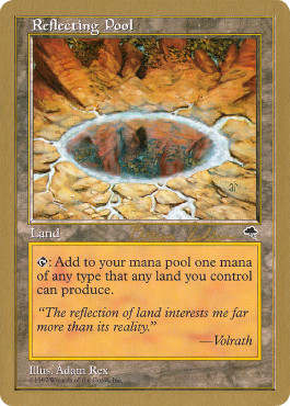 Magic MTG - Reflecting Pool (World Championship Deck) - PLAYED - EN