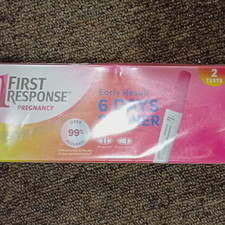 FIRST RESPONSE Early Result Pregnancy Test 2ct Exp 11/26
