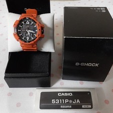 CASIO G-SHOCK GRAVITYMASTER GW-A1100R Sky Cockpit Orange Solar Watch with Box
