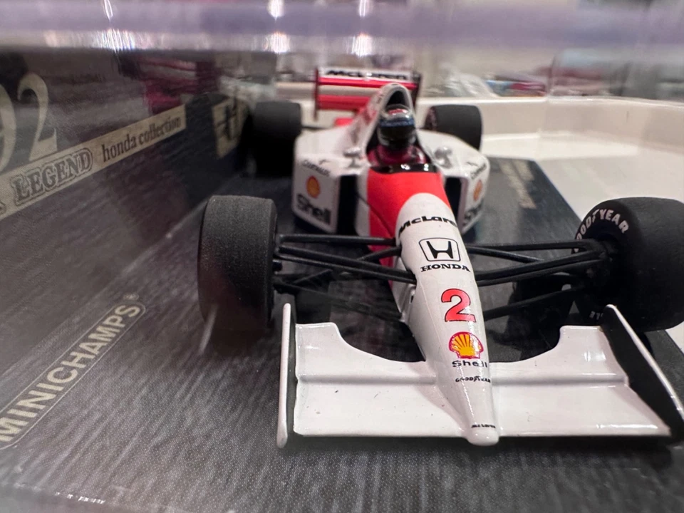 Minichamps 1:43 McLaren Honda F1 MP4/7 Suzuka Legend Circuit Limited Berger 1992 - Image 2 of 4