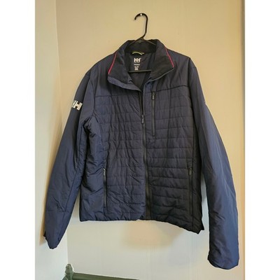 Helly Hansen Crew Insulator Mens XL Primaloft Insulated Full Zip Puffer Jacket