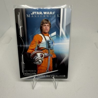 2019 Star Wars Masterwork Heroes of the Rebellion Luke Skywalker HRM-1 5/5