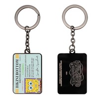 Fanattik Spongebob Squarepants FüHrerschein SchlüSselanhäNger - Limited Edition