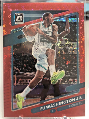 PJ Washington JR. numbered /85 Red Fast Break Disco #110