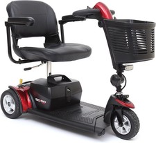 Pride Go-Go Sport 3 Wheel Mobility Scooter - Motorized Electric Medical Carts...