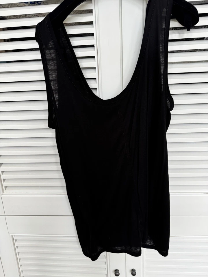 The Row Tank Top Women’s Size Medium Black Never Worn - Image 2 of 3