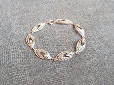 filigranes altes Designer-Armband - 800er Silber, Art Deco, Jugendstil, Vintage