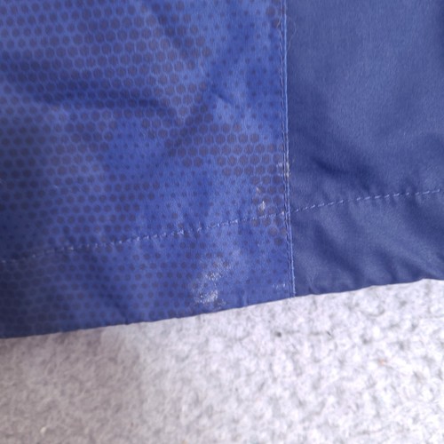 Camel Rain Jacket Windbreaker Mens Large Blue Camo Removable Hood Outdoor - Picture 24 of 24