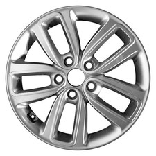 For Kia Soul 17 Double 5-spoke Silver 17x6.5 Alloy Factory Wheel Remanufactured For Kia Soul 17 Double 5-spoke Silver 17x6.5 Alloy Factory Wheel Remanufactured