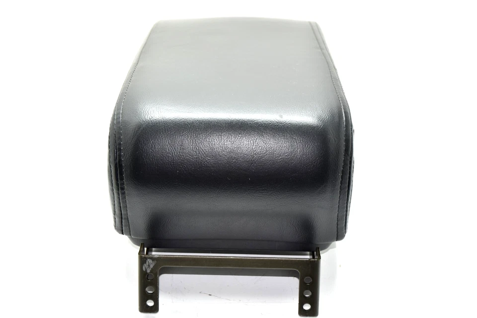 💎2003-2006 Infiniti G35 Black Sedan Center Console Leather Armrest NO VENTS OEM - Image 4 of 4