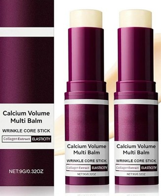 2 Calcium Volume Multi Balm,WRINKLE CORE STICK,Calcium Dark Spot Cover EyeCream 
