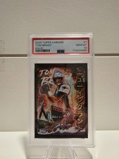 2025 Topps Chrome - Tom Brady Kaiju PSA 10 #KAI-1