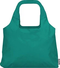 ChicoBag Vita Packable Tote Bag Eco Friendly Reusable Grocery Bag Aqua Color