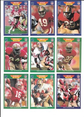 1989 Pro Set Football Trading Cards / You Choose #s 375-561 + inserts / mb56
