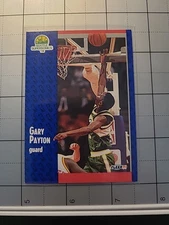 1991-92 Fleer Gary Payton 194 SUPERSONICS