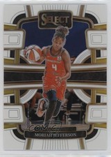2024 Panini Select WNBA Concourse White Prizm 43/99 Moriah Jefferson #92 06y2