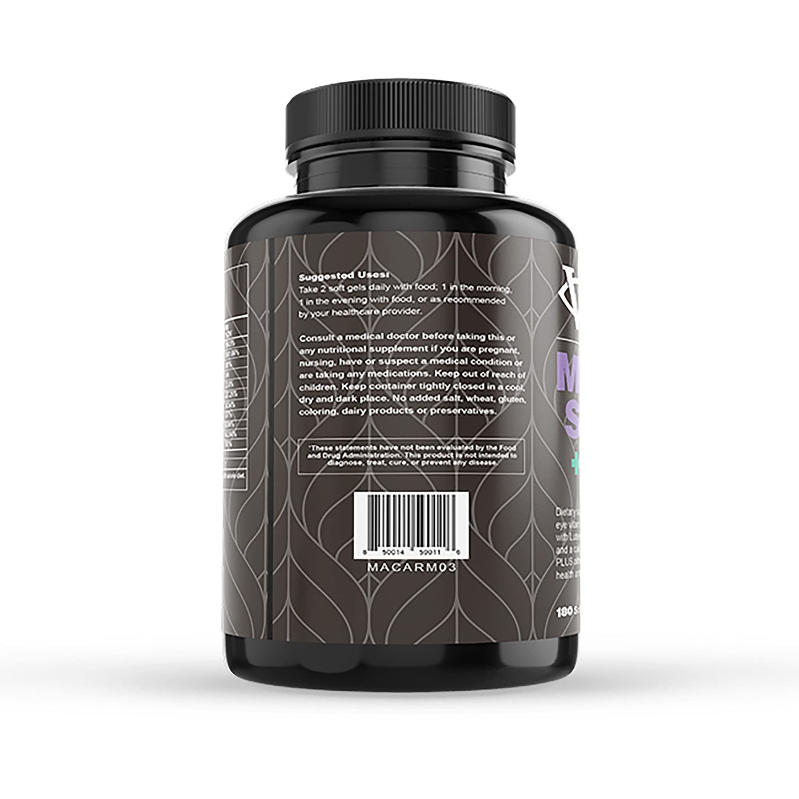 Visual Advantage Lunovus Macular Support Plus Multivitamin Based on AREDS 2 S...