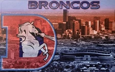 NFL Denver Broncos Credit Card Skin Cover - Wrap Decal Pre-Cut Sticker 