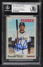 BAS 2019 Topps Heritage High Number Fernando Tatis Jr #517 BGS Authentic 04k8