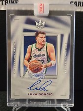 2022-23 Panini Court Kings Legacy Portraits /8 LUKA DONCIC AUTO #LP-LDM