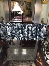 Waverly Imperial Dress  Rod Pocket Curtain Valance 68 *16