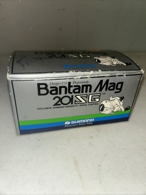 Shimano Bantam Mag 201SG Baitcasting Reel in Original Box Made in Japan Minty