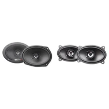 MB Quart Discus DK2-169 6x9 Inch Coax Speakers with DK2-146 4x6 Inch Coax Spe...