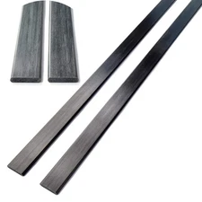 2pcs 3x15mm Length 420mm Flat Carbon Fiber BarsPultruded Carbon Fiber Strips