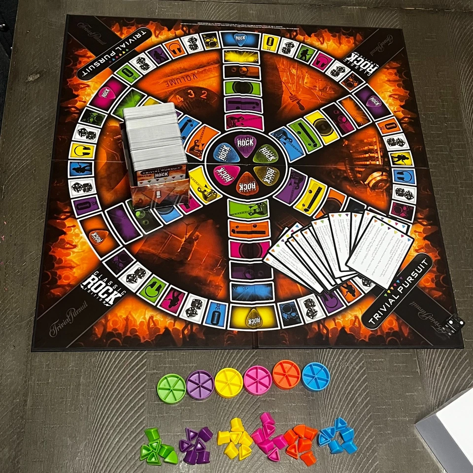 Trivial Pursuit: Classic Rock Edition - 2011 Hasbro *New* Open Box - Image 2 of 4