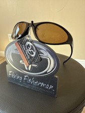 Flying Fisherman Polarized Sunglasses Mariner Black Amber Sport Men  s Women  s