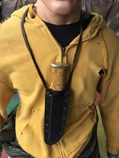 Marttiini SHEATH ONLY Leuku Lapinleuku Finnish Knife NECK SHEATH ONLY 