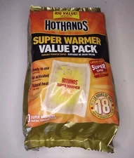 Hot Hands Hand Warmers 10 Pack Of Super Warmers 18 Hr Of Heat