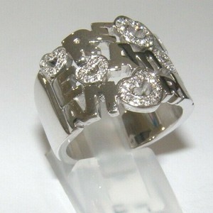 Pasquale Bruni Amore Anello Oro Bianco 18 Kt Diamanti Brillanti Fascia Ebay