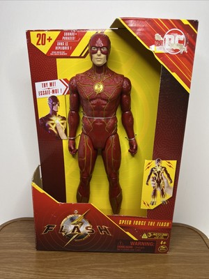 DC THE FLASH MOVIE 12'' Speed Force Deluxe Figure with LIGHTS & SOUNDS Toy 2023