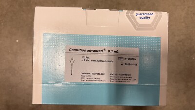 Combitips advanced  Eppendorf Quality, 0.1 mL, 100 pcs. 0030089405