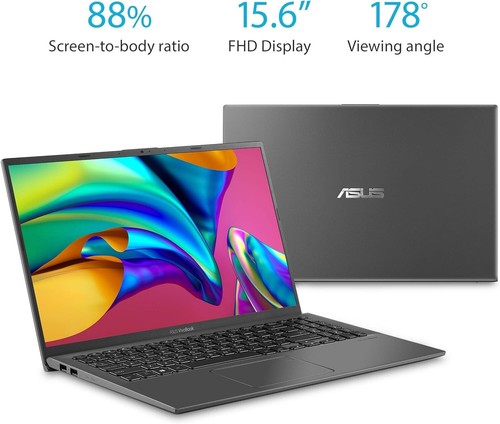 Ultra-Light VivoBook 15 Laptop - Backlit Keyboard, Fingerprint, Windows 10 - Picture 4 of 7