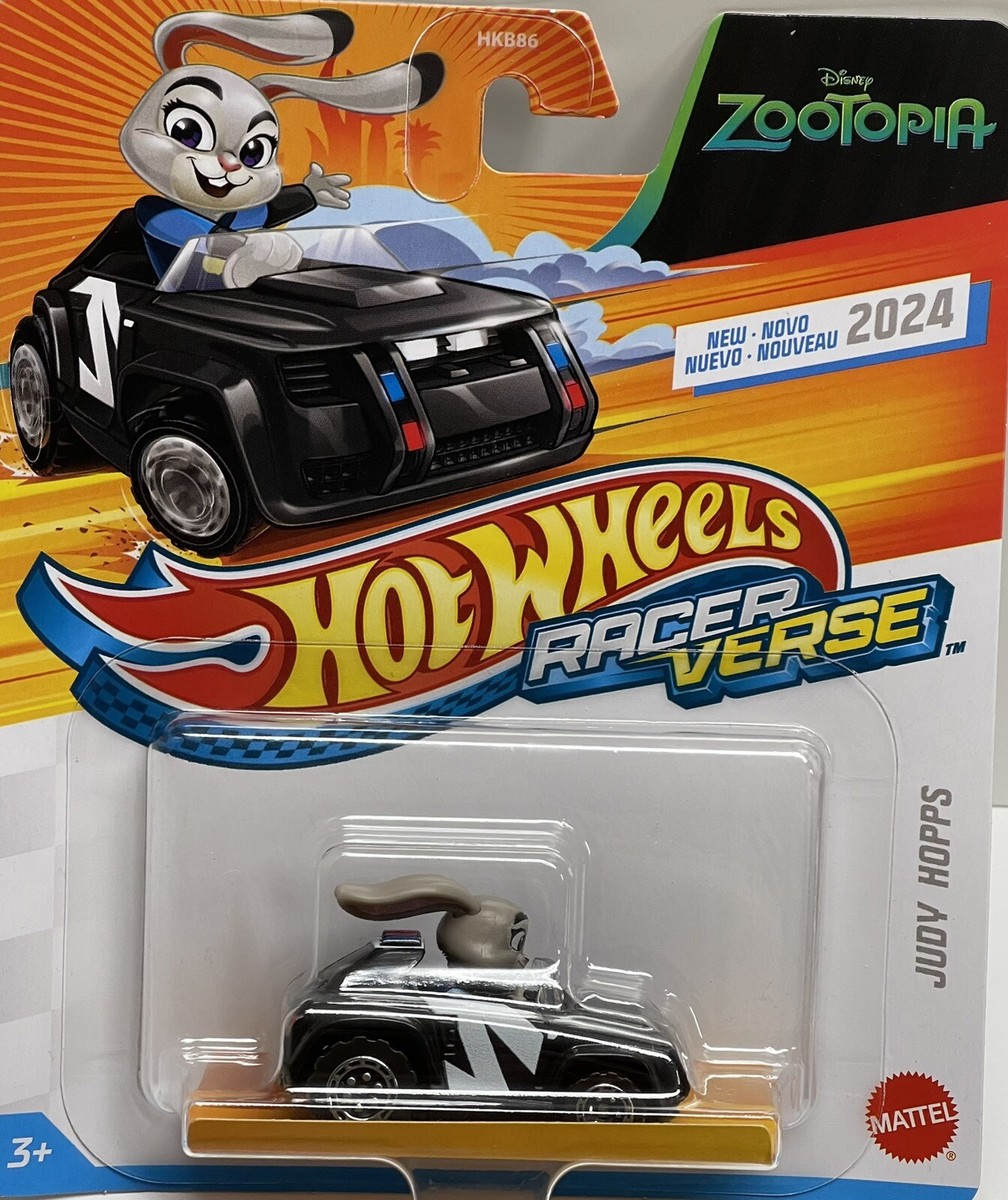 Hot Wheels RACER VERSE Disney ZOOTOPIA “JUDY HOPPS” New 2024 On
