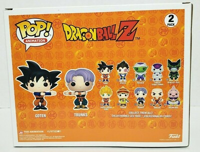FunKo POP! Dragon Ball Z Goten Trunks 2 Pack Funimation Exclusive