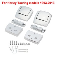 Tour Pack Latches Locks For Harley Touring Street Electra Glide Road King Chrome