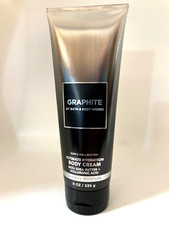 BATH  BODY WORKS GRAPHITE MEN'S COLLECTION BODY CREAM 8 OZ