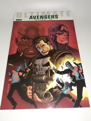 Marvel Ultimate Avengers Crime And Punishment TPB Unread 9.6 FREE SHIPPING
