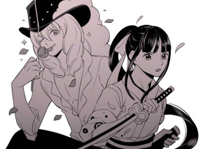 ONE PIECE cavendish kikunojou wallpaper holding Custom Gaming Mat Desk 2991