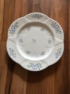 Shelley Blue Rock 27,5 cm Speiseteller in zierlicher Form