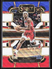 2023-24 Panini Select Bilal Coulibaly Concourse Tri-Color Prizm Rookie RC #97