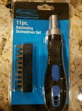 REDUCED!!!  Ratcheting Screwdriver Set 11 pieces Stocking Stuffer! 85% Off list!