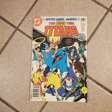1981 #4 The Justice League Of America Vs The New Teen Titans 