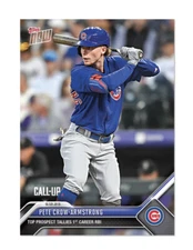 2023 Topps Now #859 Pete Crow-Armstrong Call-Up Chicago Cubs - Call-Up RC🔥