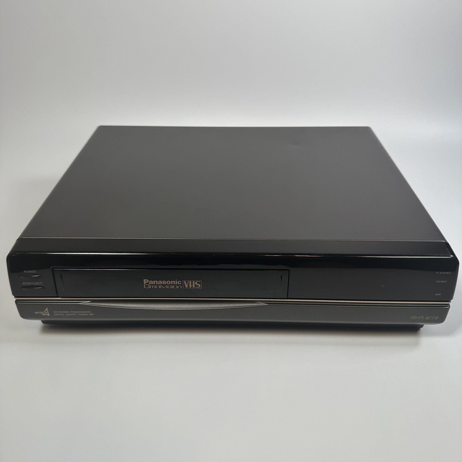 Panasonic Omnivision PV4168 VCR 4Head HiFi Stereo VHS Recorder Tested